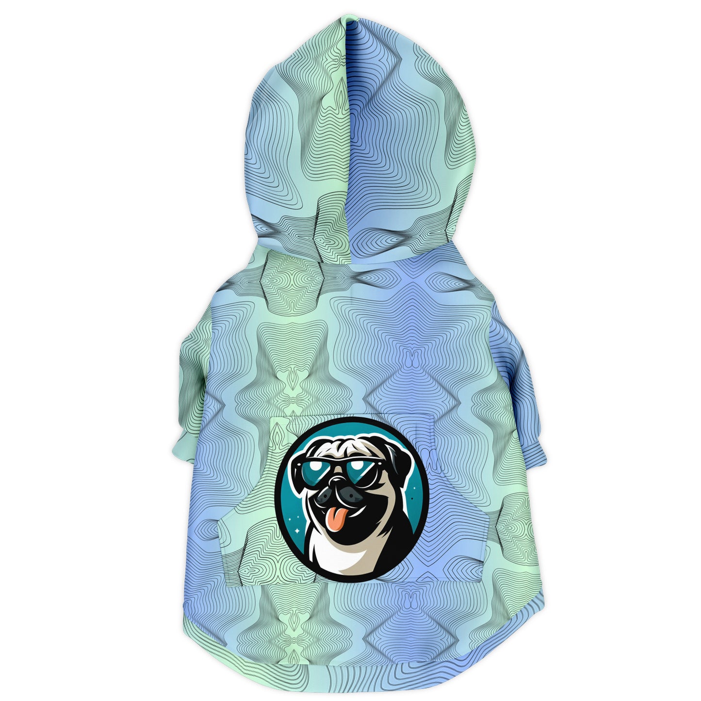 Soju - Pug Zip-Up Hoodie