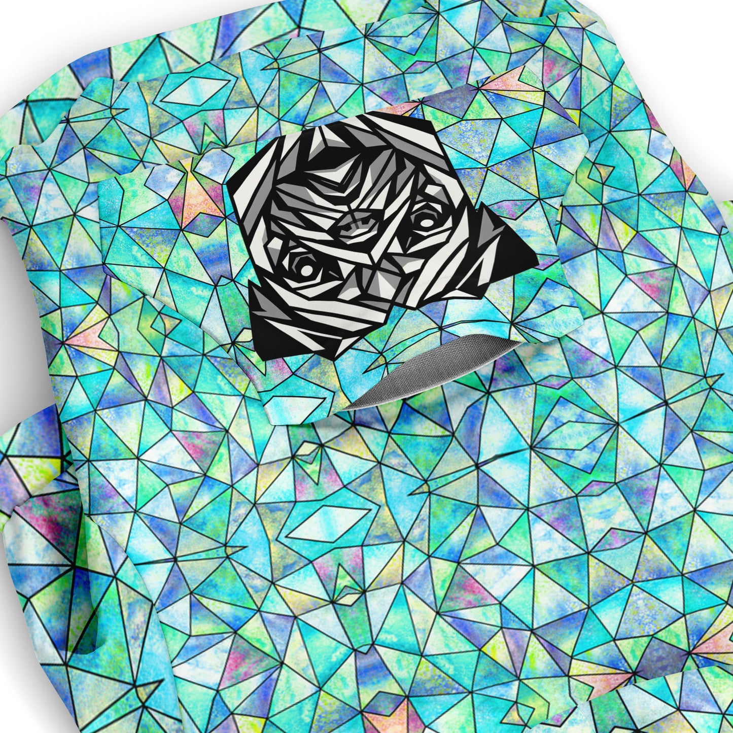 Lucky - Pug Zip-Up Hoodie
