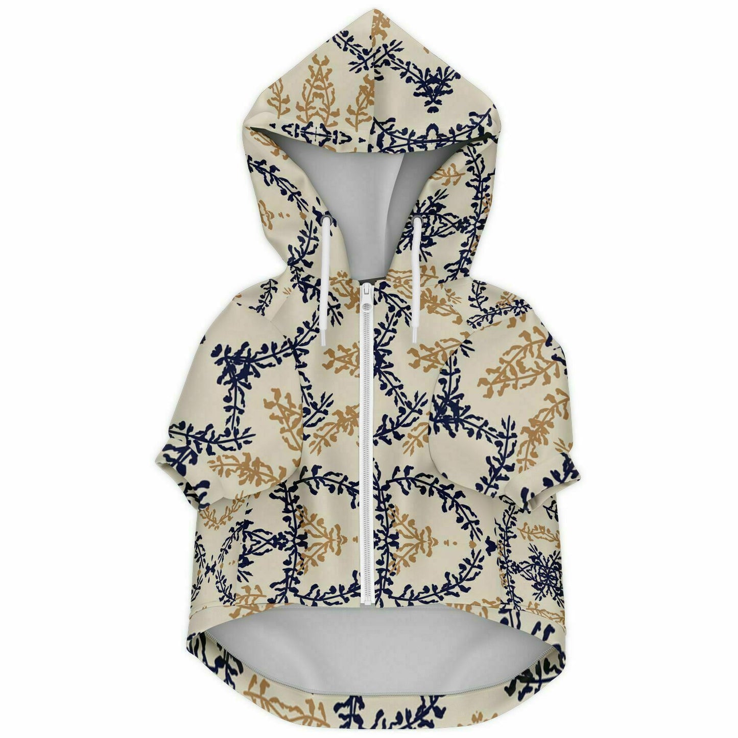 Paisley - Pug Zip-Up Hoodie
