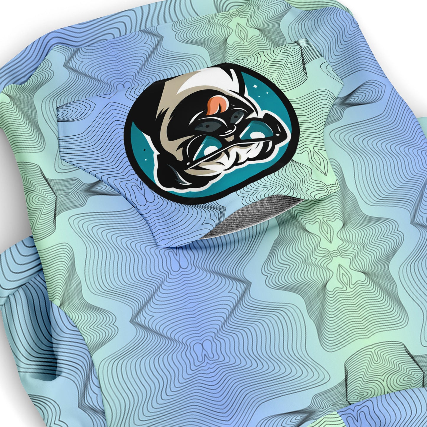 Soju - Pug Zip-Up Hoodie