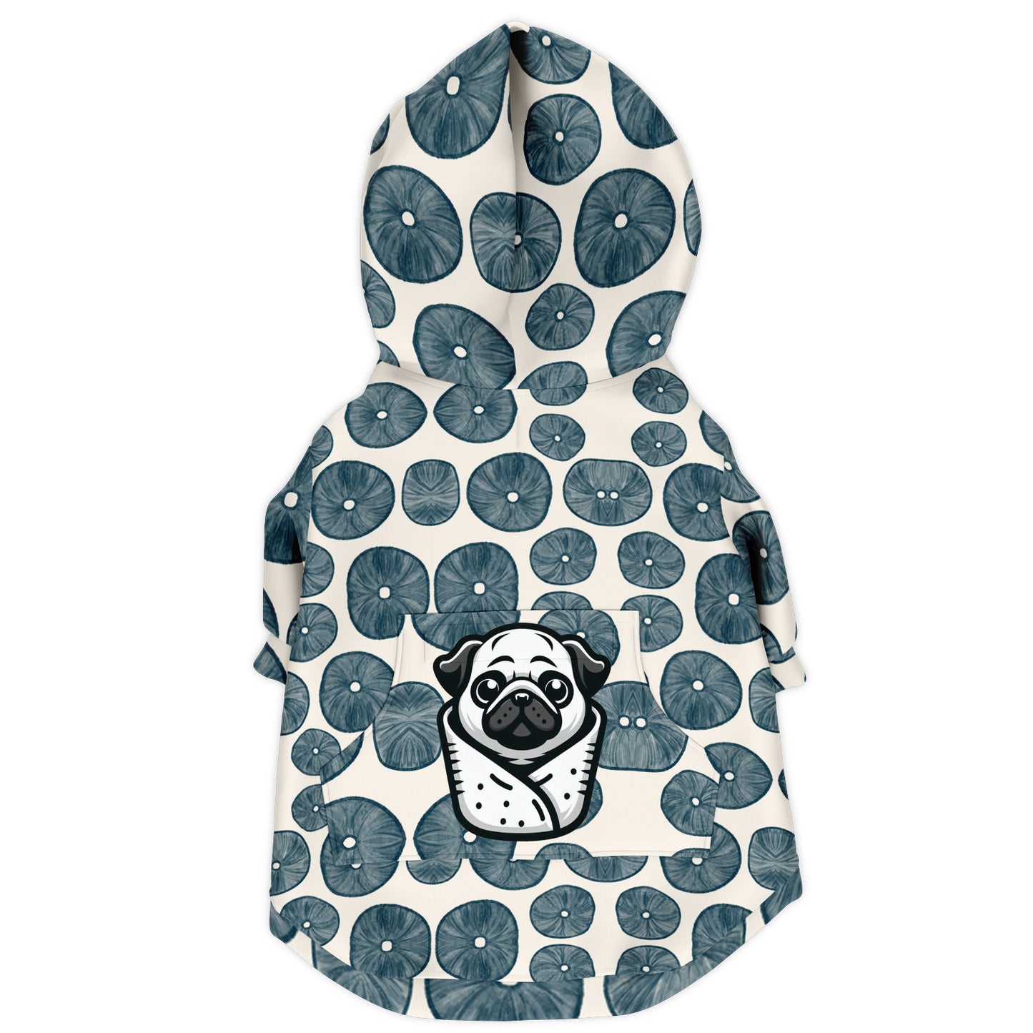 Bandit - Pug Zip-Up Hoodie