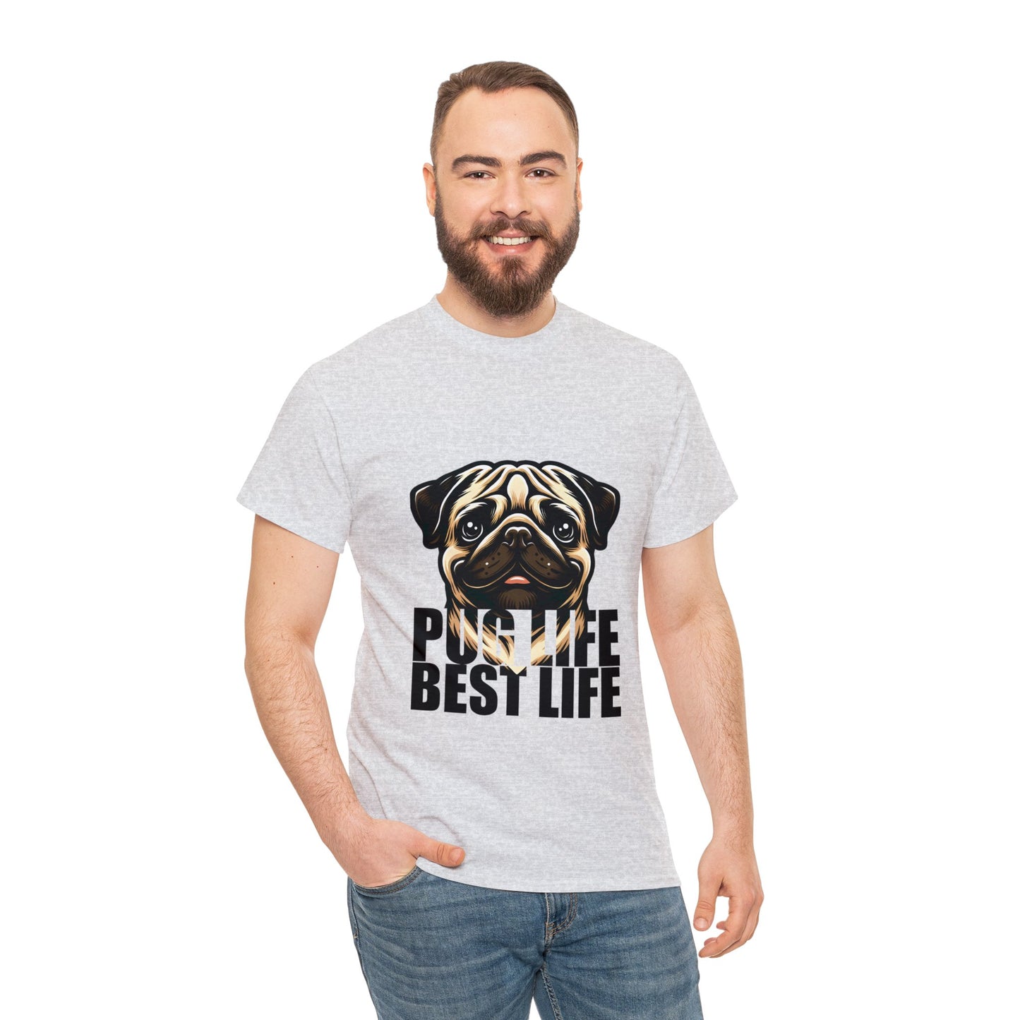 Button - Unisex Cotton T-Shirt