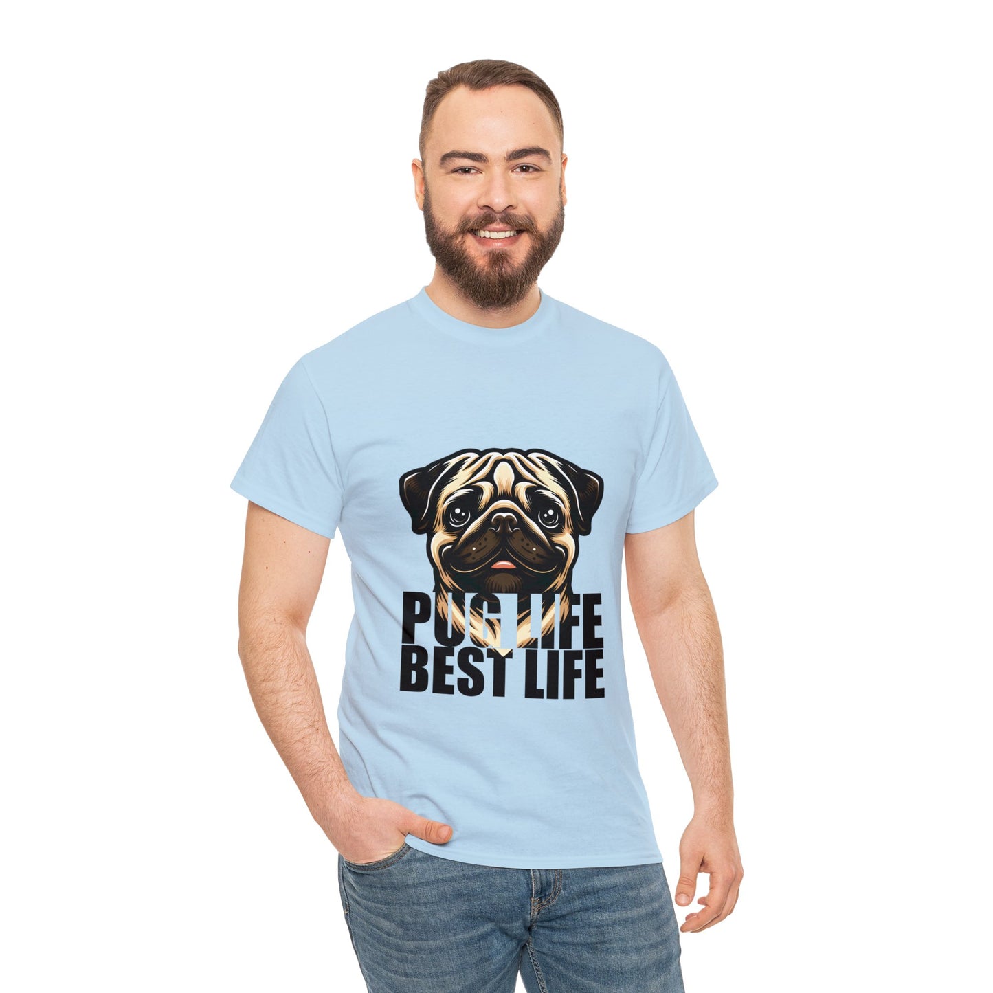 Button - Unisex Cotton T-Shirt
