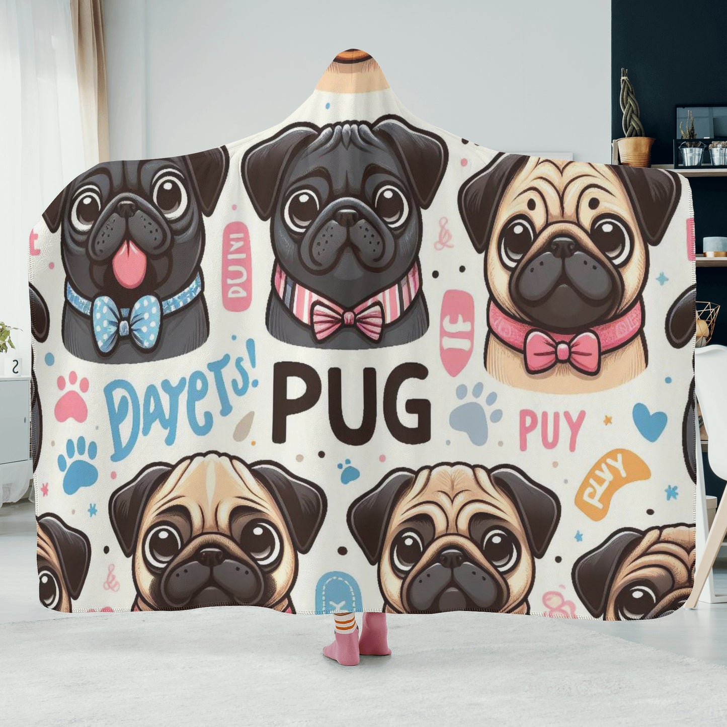 Button - Hooded Blanket