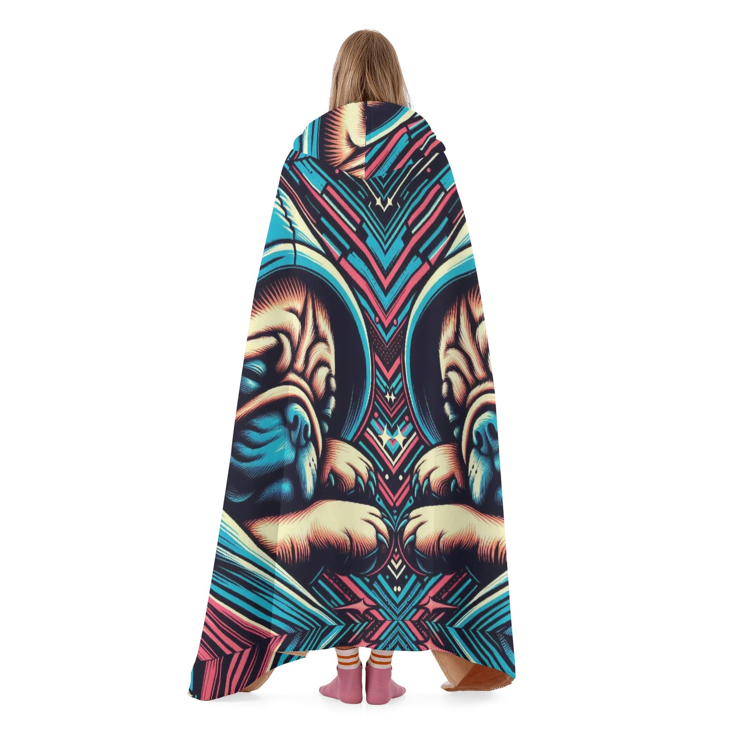 Micro - Hooded Blanket