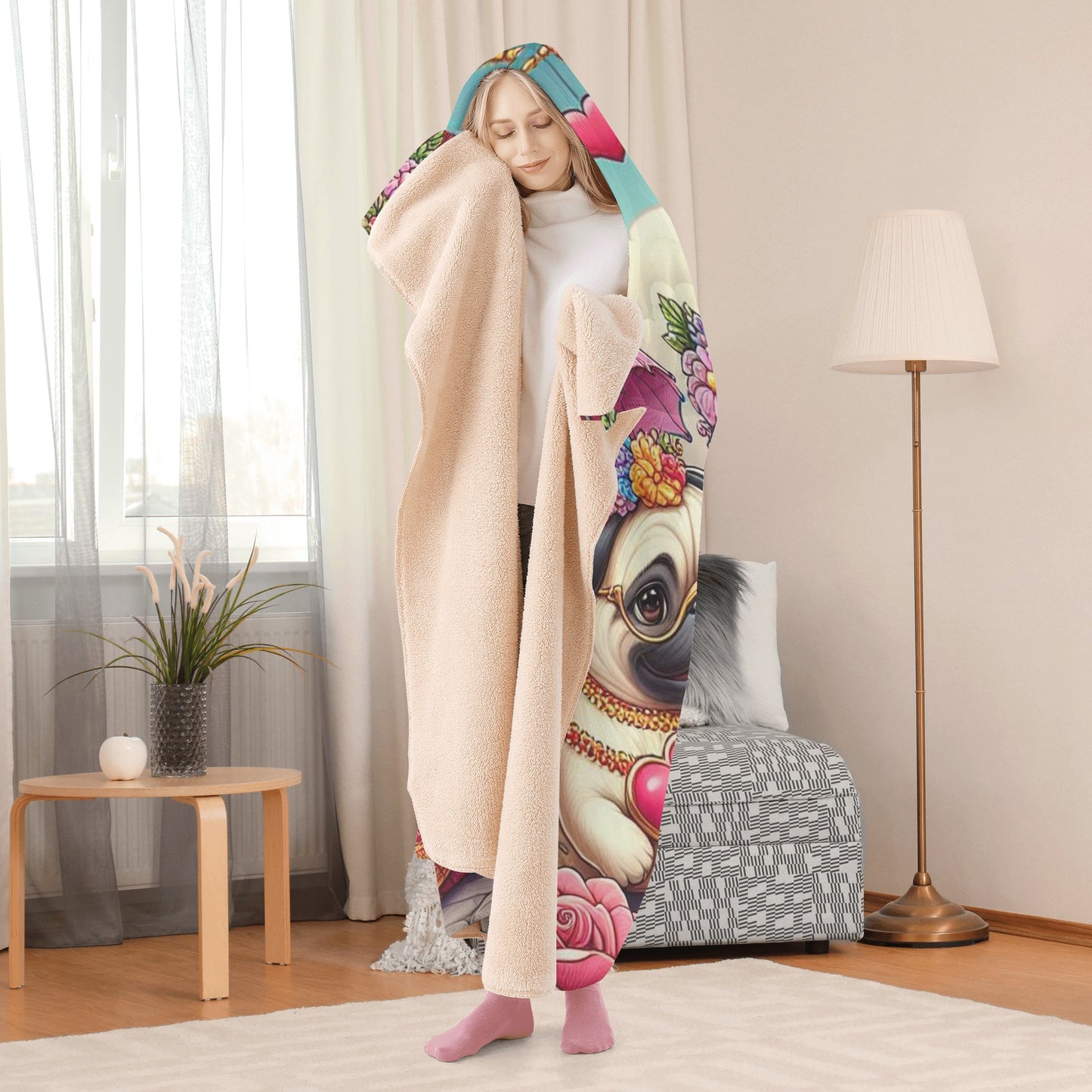 Mixie - Hooded Blanket