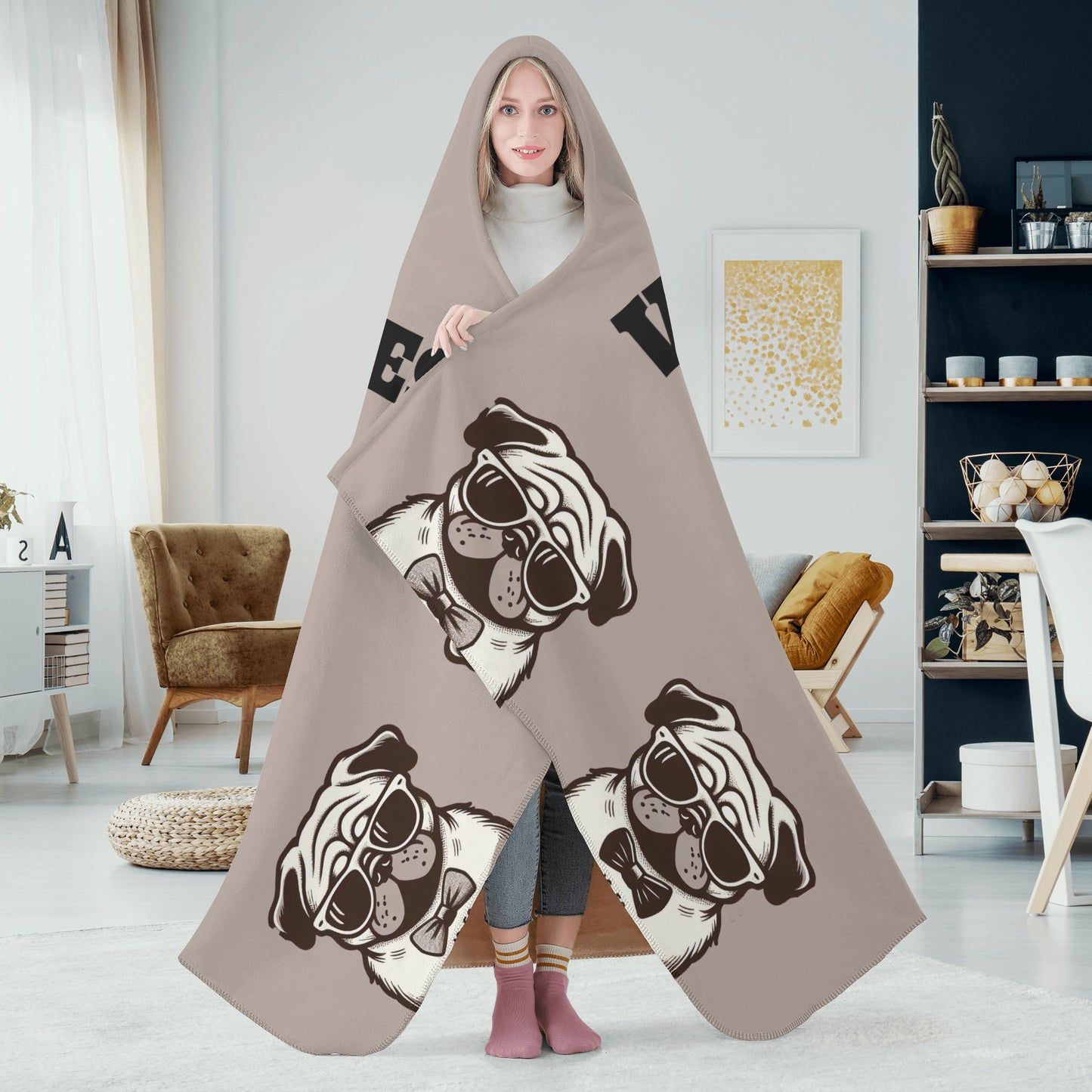 Danger - Hooded Blanket
