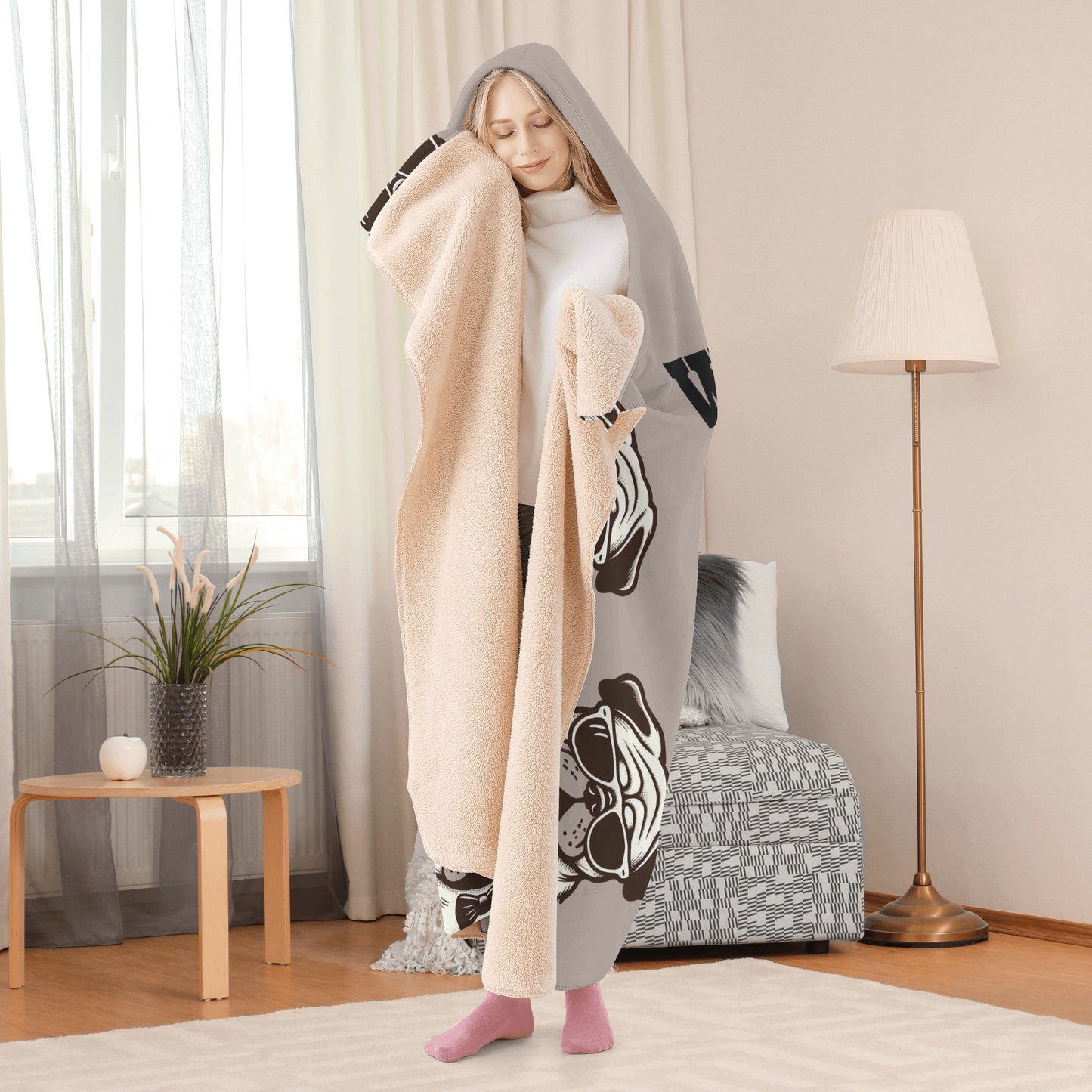 Danger - Hooded Blanket