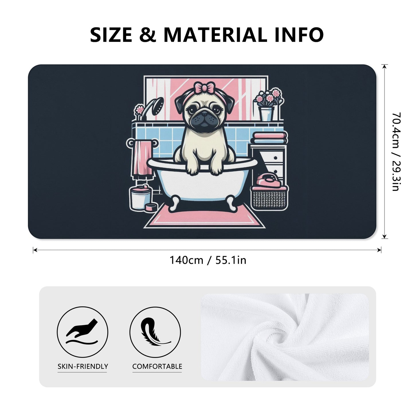 Darkness - Bath Towel