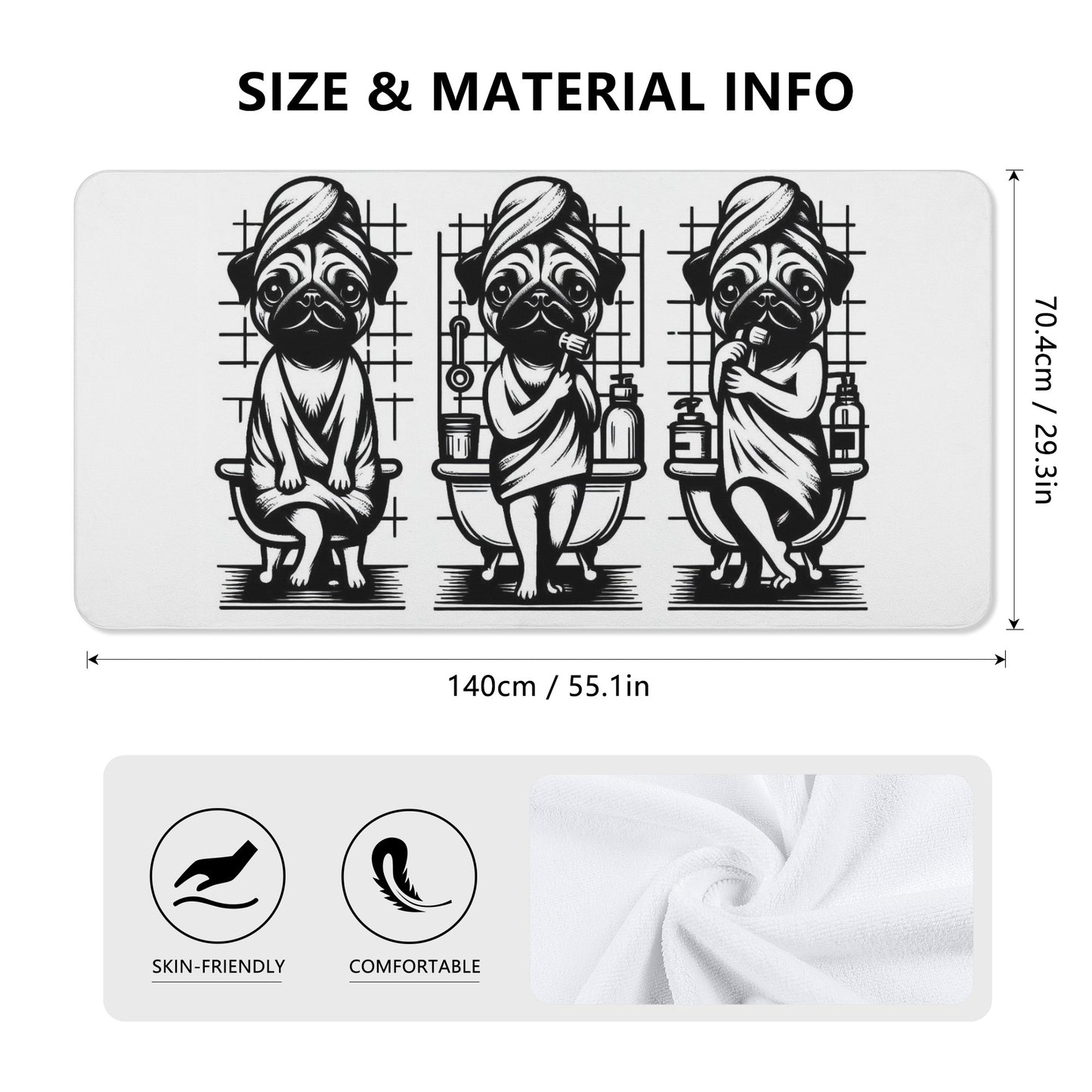 Danger - Bath Towel