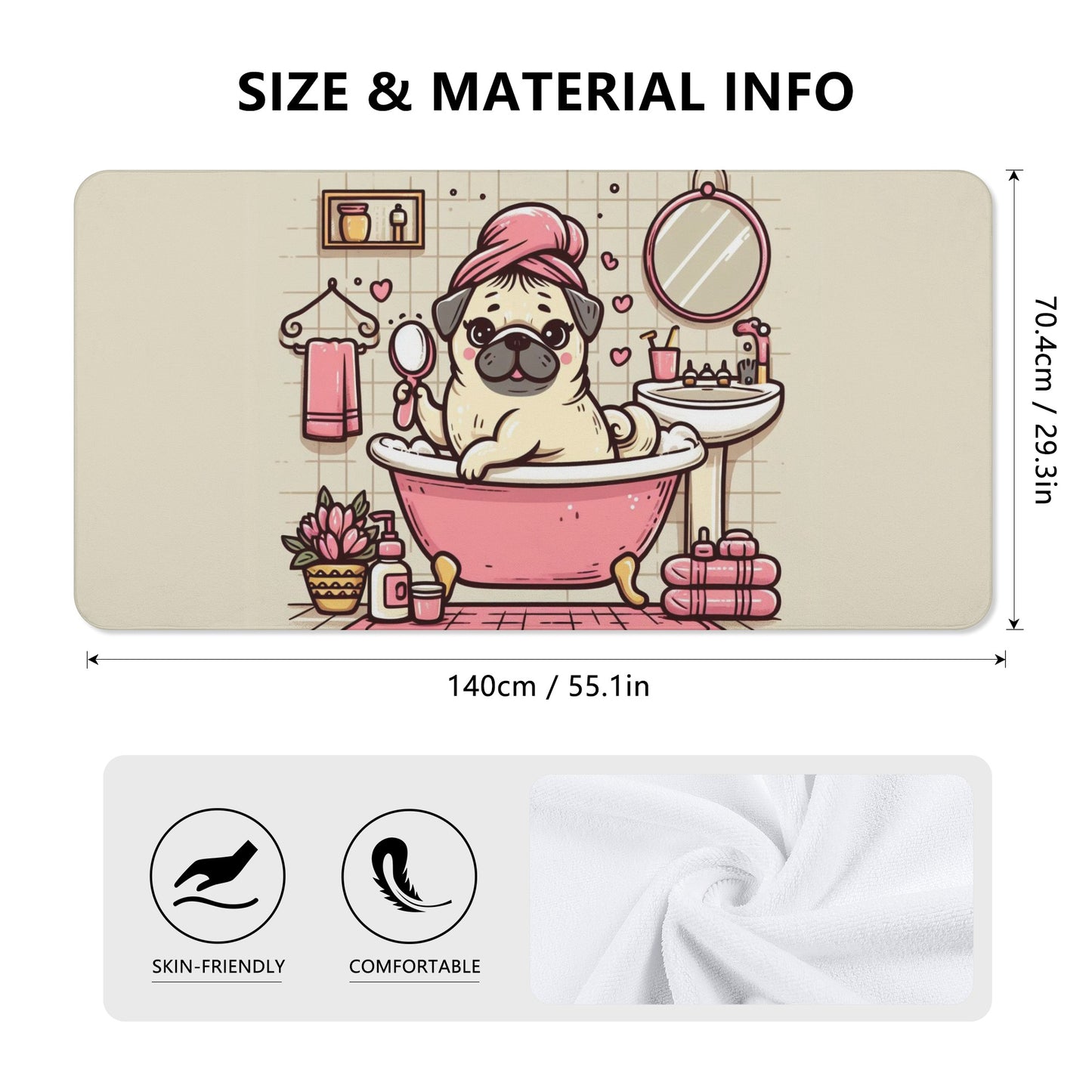 Bark - Bath Towel