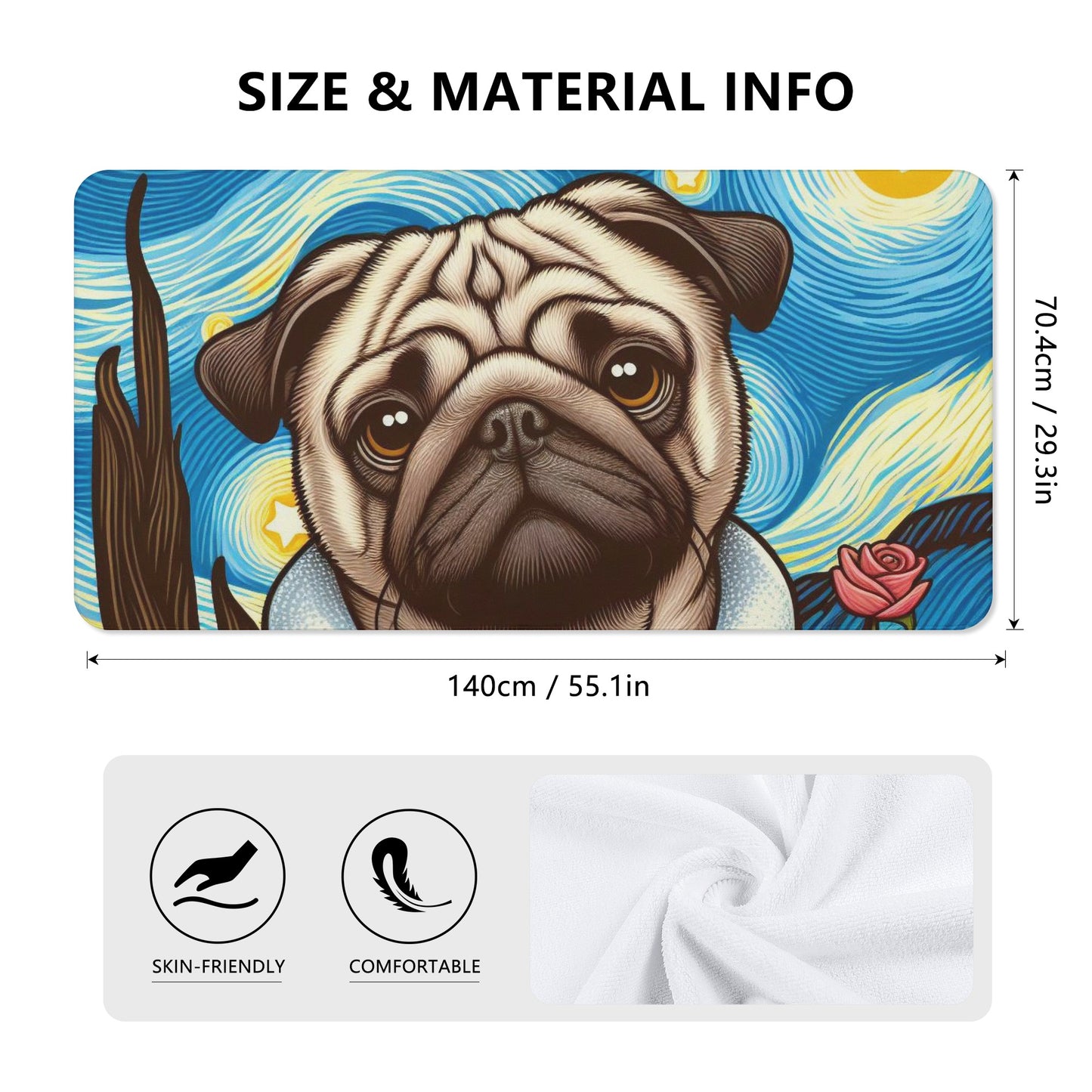 Puck - Bath Towel