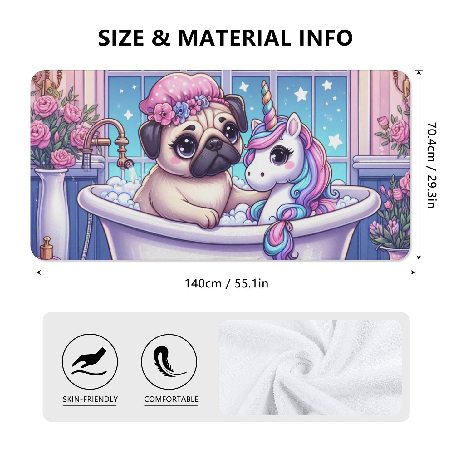 Atom - Bath Towel