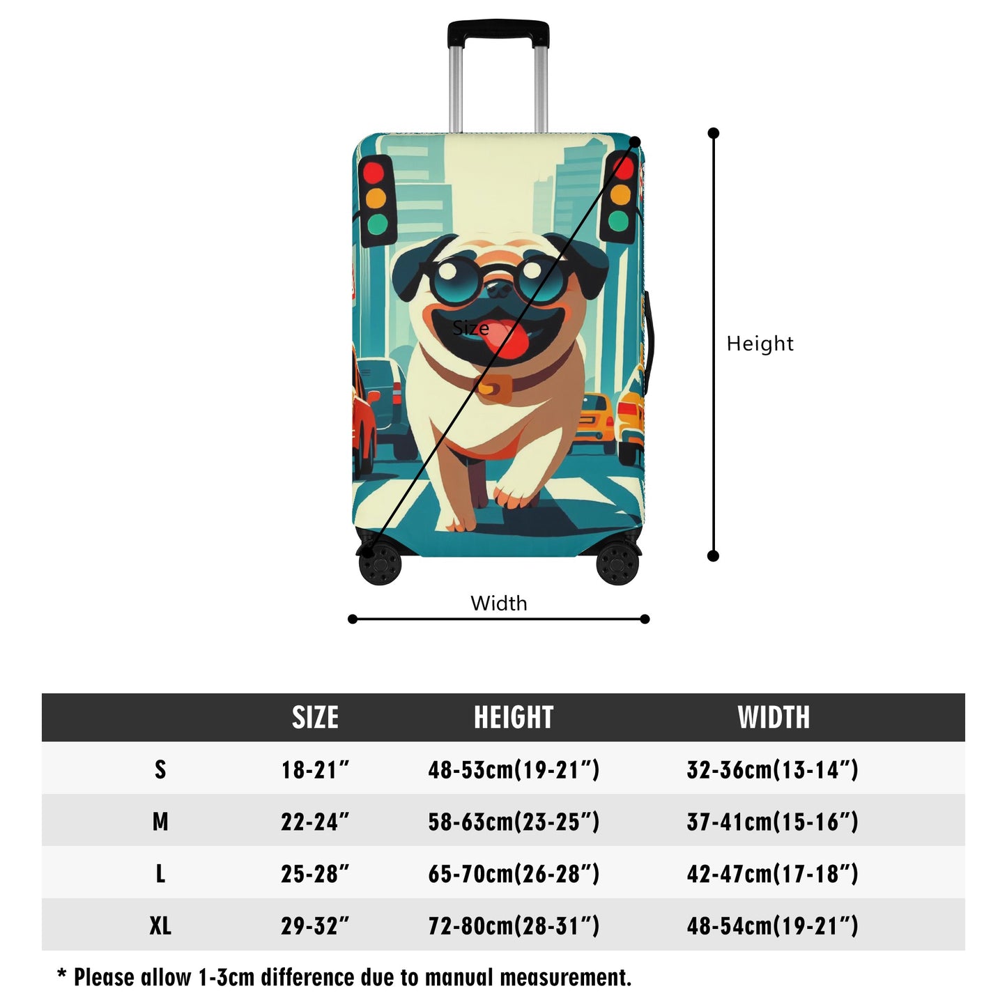 Button - Luggage Cover