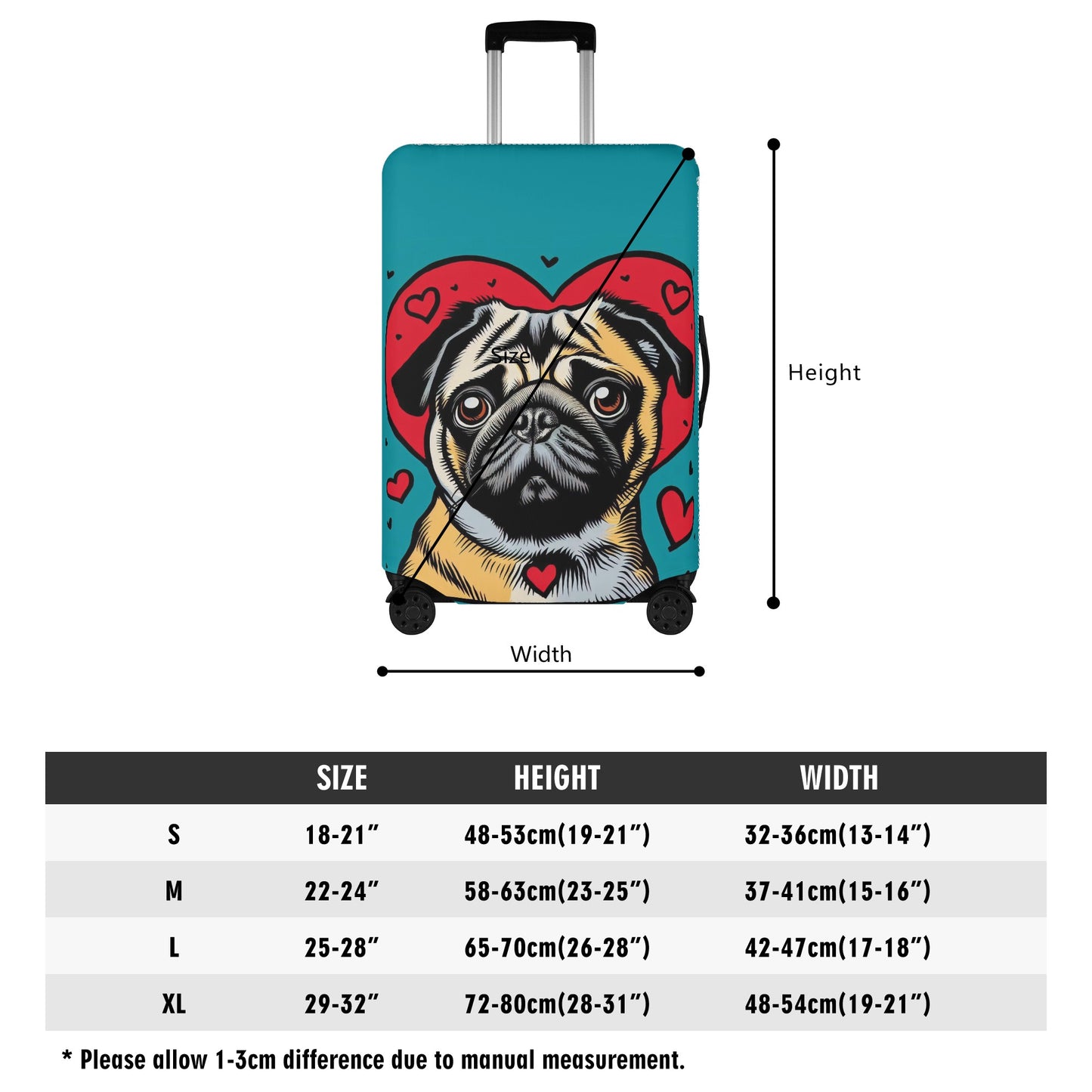 Doodle - Luggage Cover