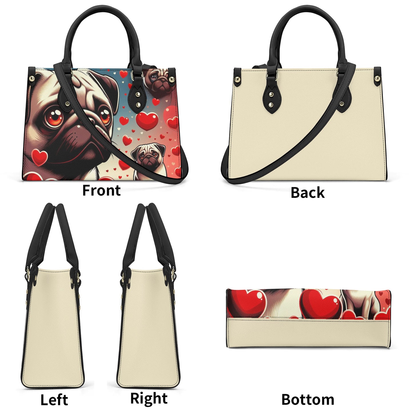 Button - Luxury Women Handbag