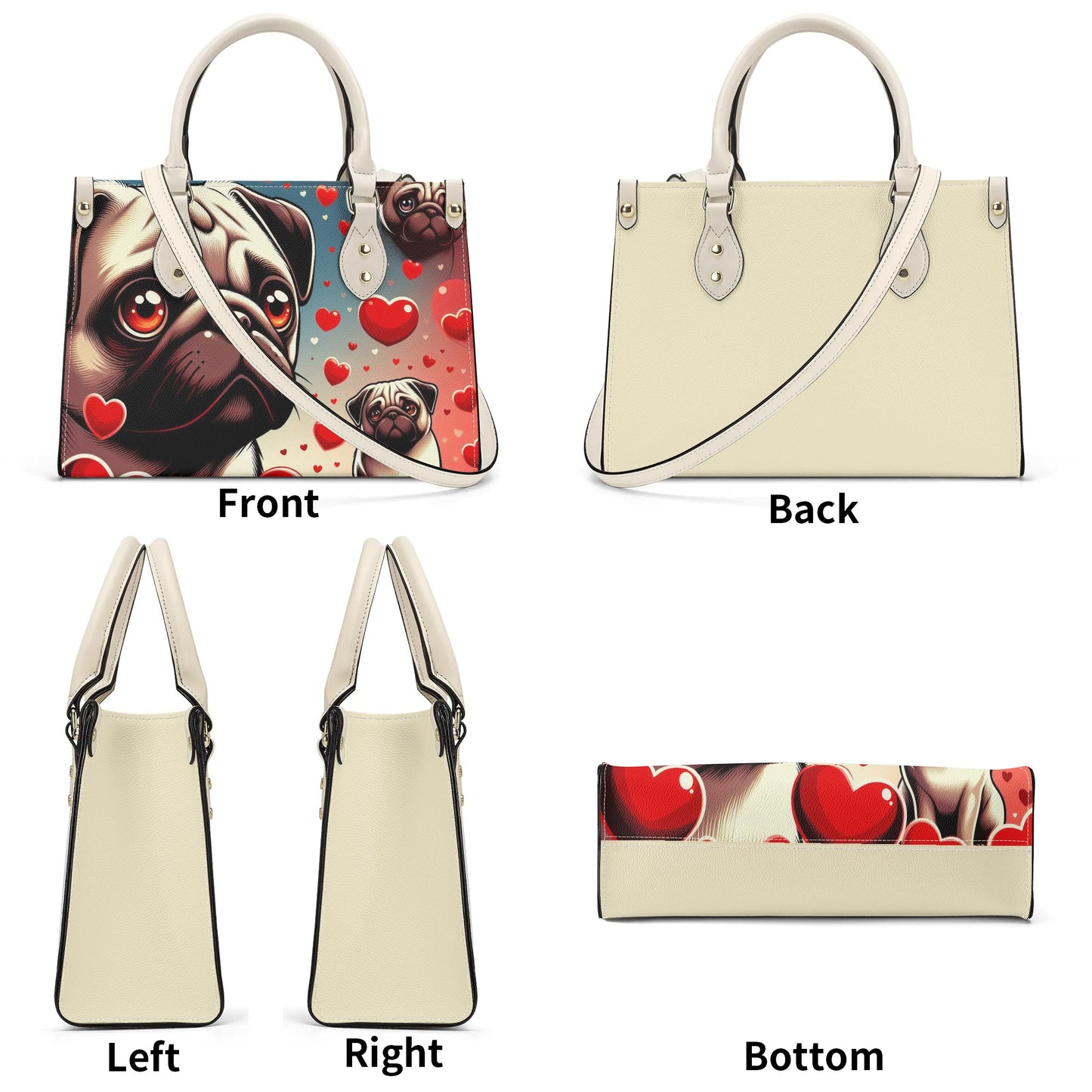 Button - Luxury Women Handbag