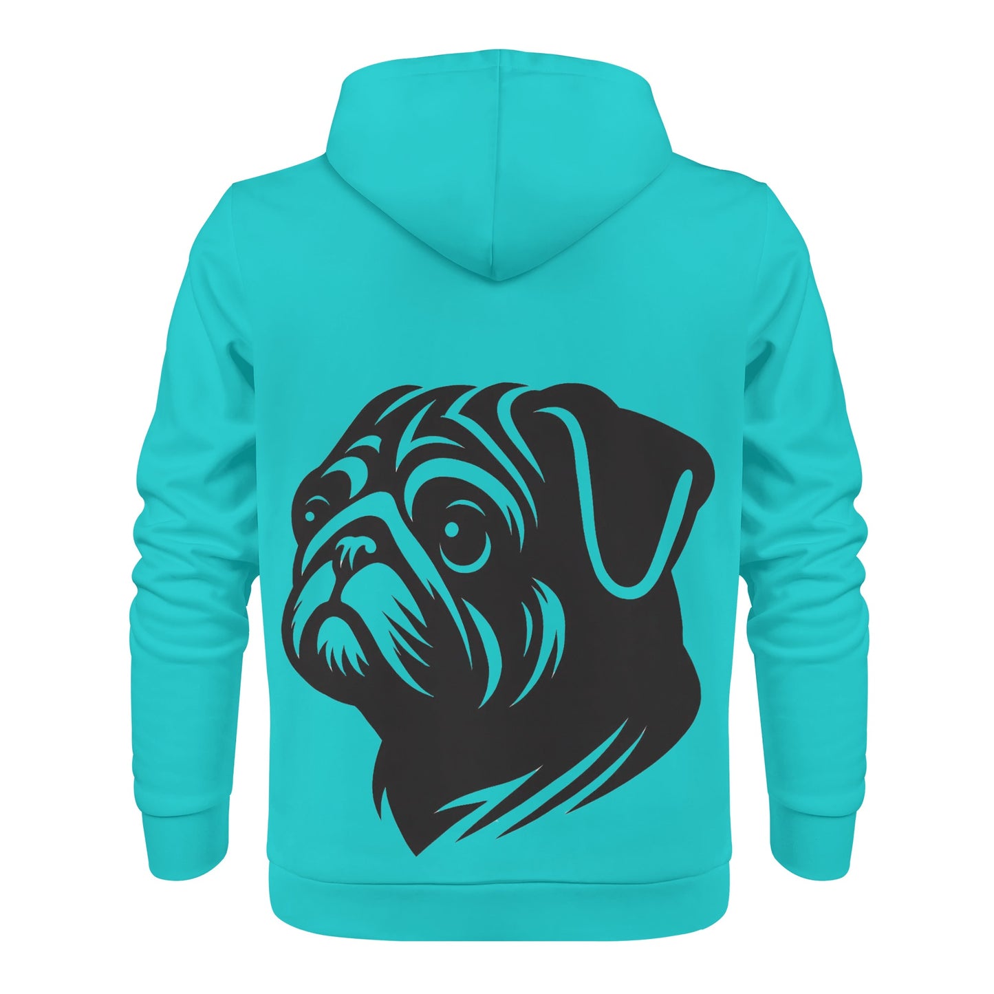 Yeti - All Over Print Zip Up Hoodie