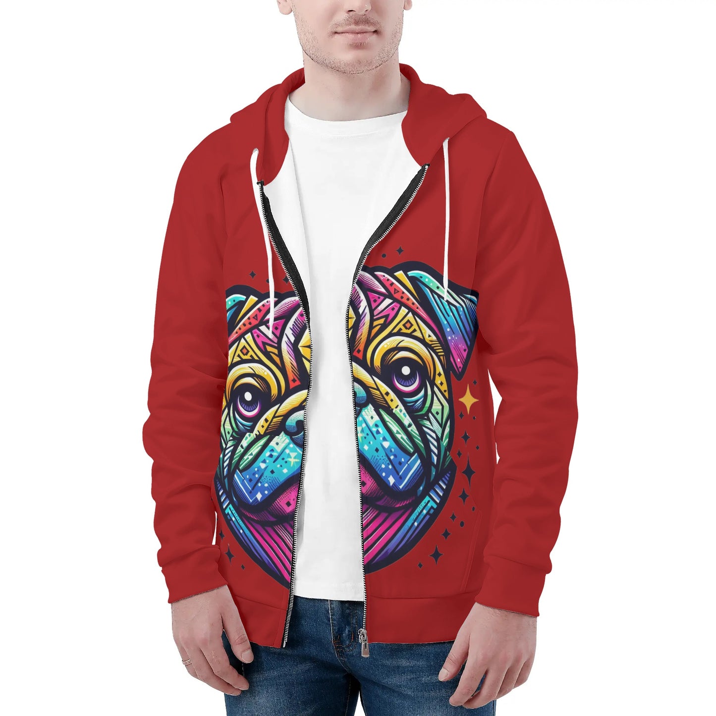 Whopper - All Over Print Zip Up Hoodie