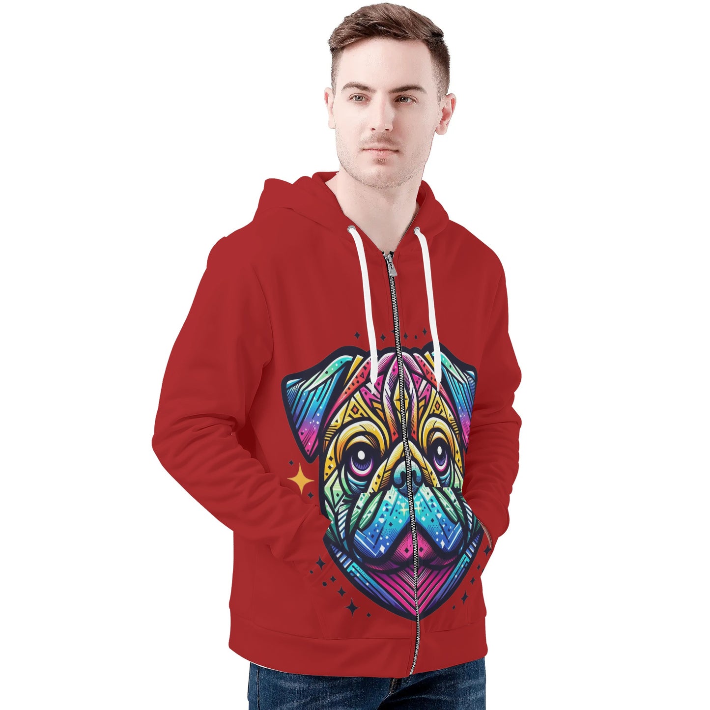 Whopper - All Over Print Zip Up Hoodie