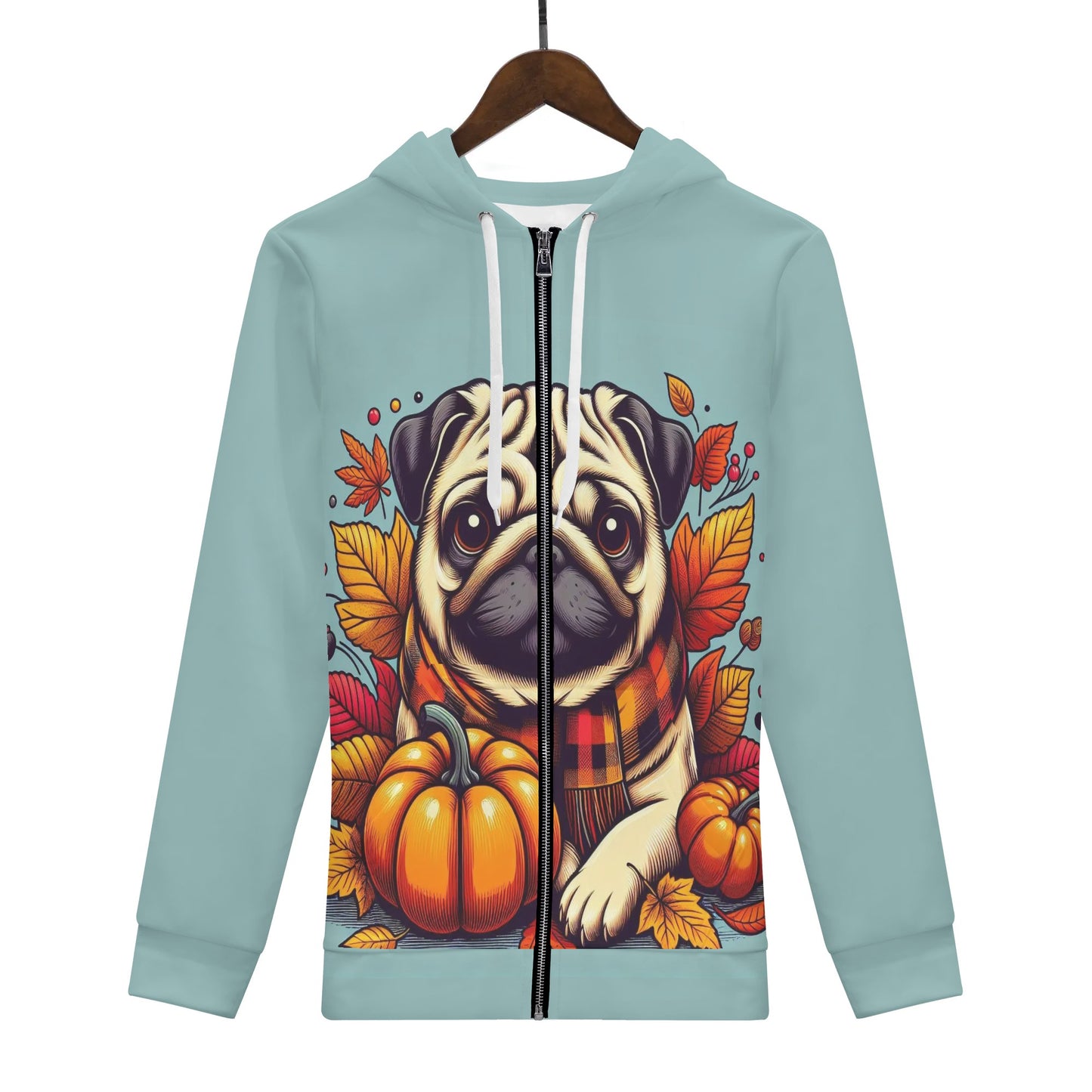 Vast - All Over Print Zip Up Hoodie