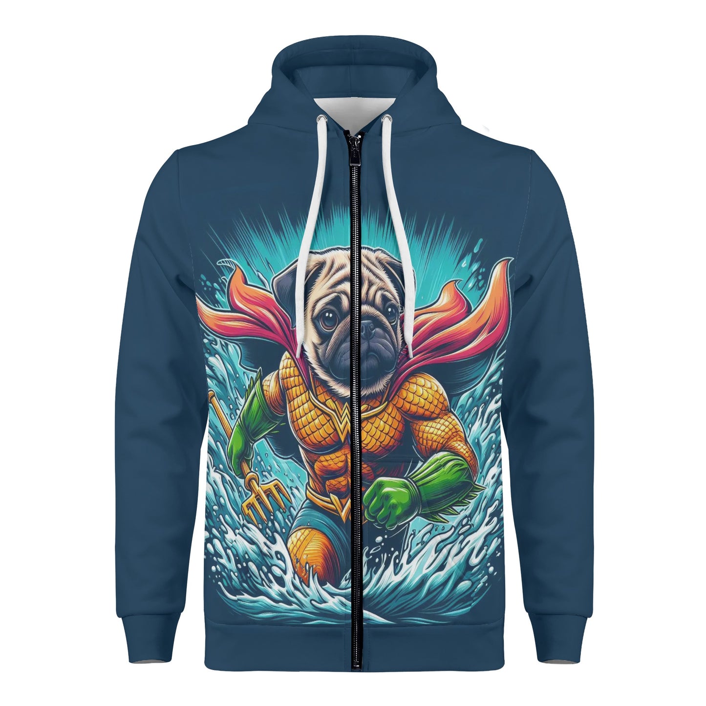 Thunder - All Over Print Zip Up Hoodie