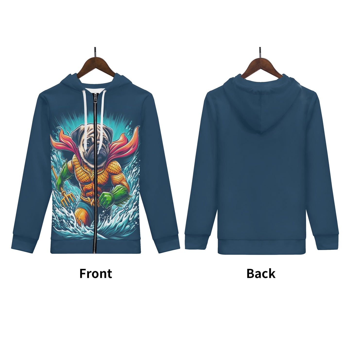 Thunder - All Over Print Zip Up Hoodie