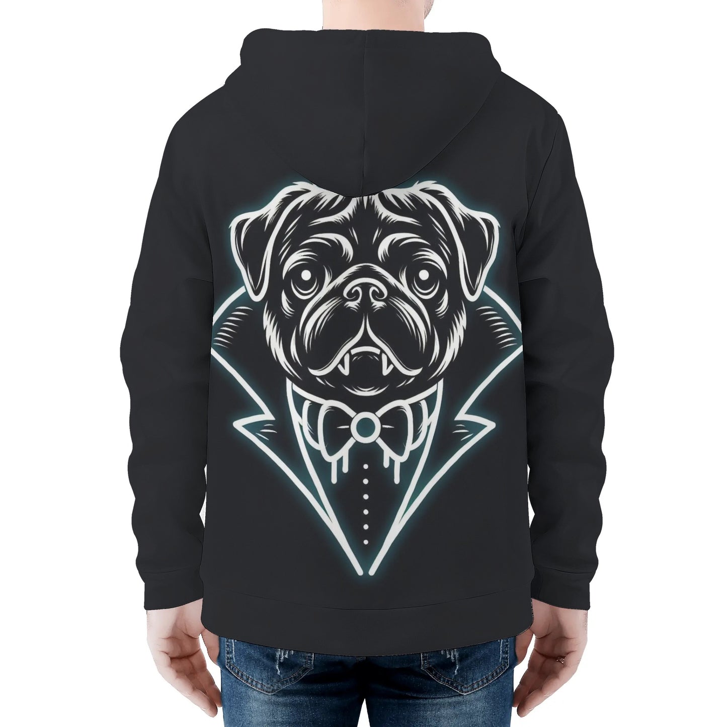 Mondo - All Over Print Zip Up Hoodie
