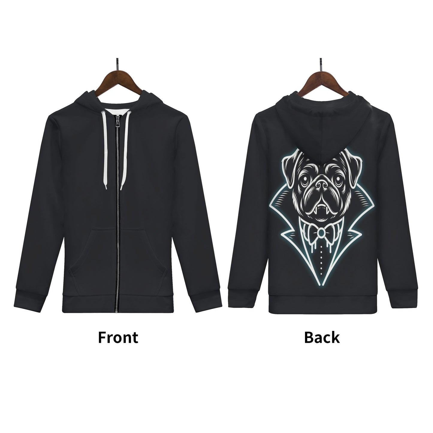 Mondo - All Over Print Zip Up Hoodie