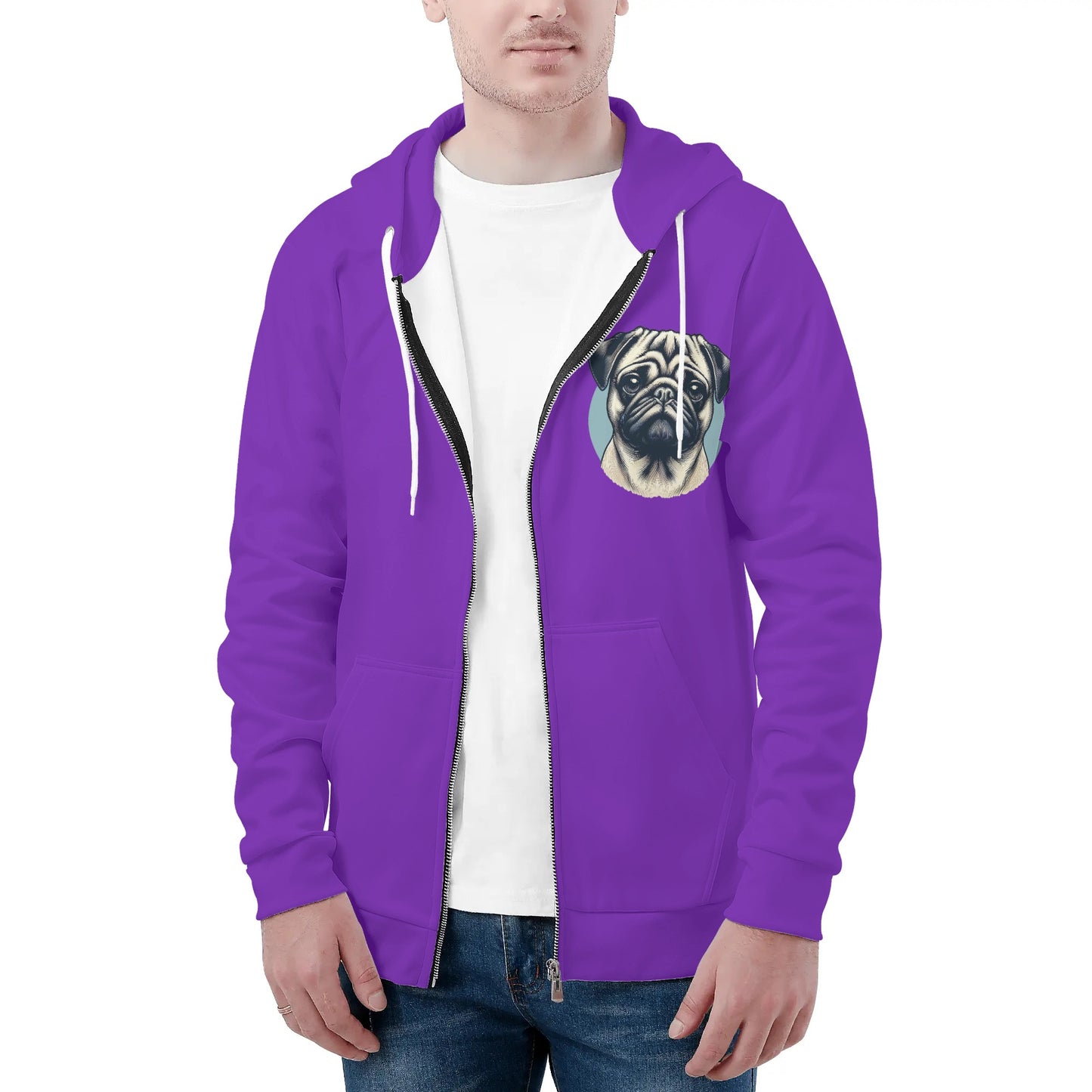 Kodiak - All Over Print Zip Up Hoodie