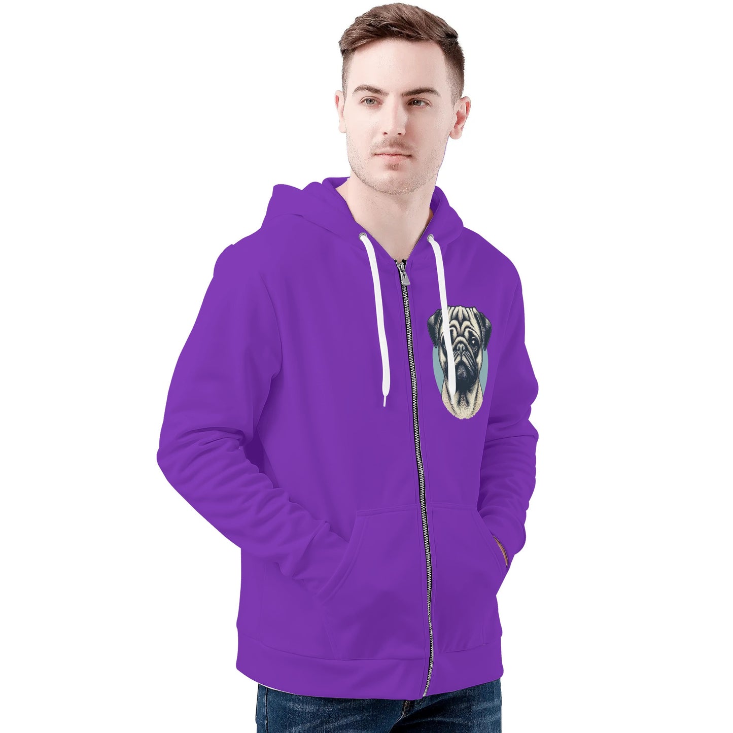 Kodiak - All Over Print Zip Up Hoodie
