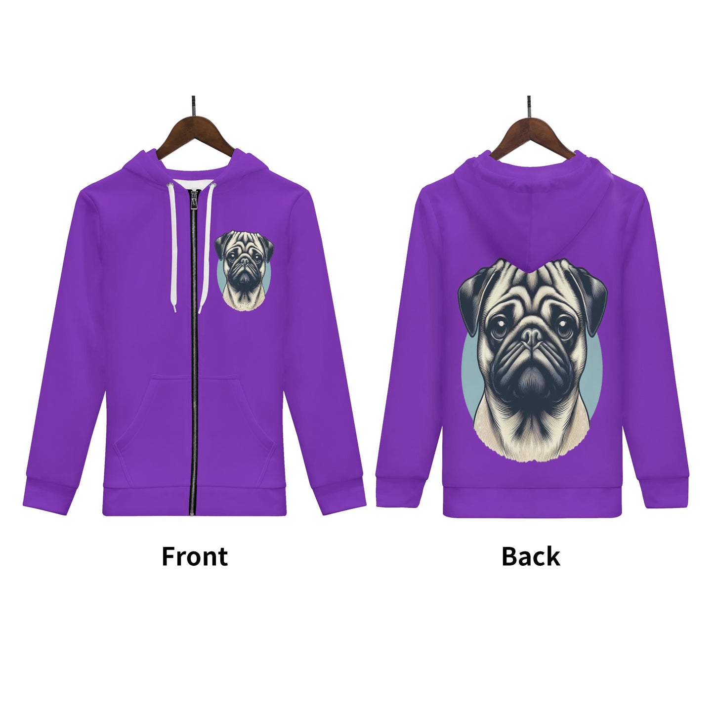 Kodiak - All Over Print Zip Up Hoodie