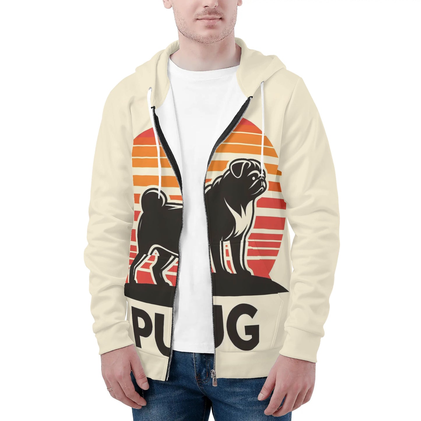 Kane - All Over Print Zip Up Hoodie