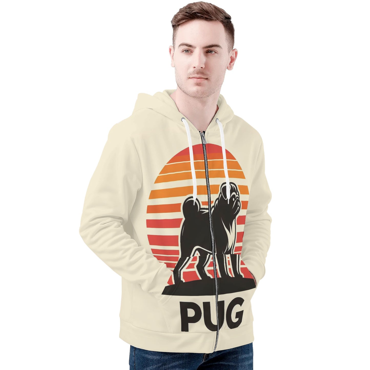 Kane - All Over Print Zip Up Hoodie