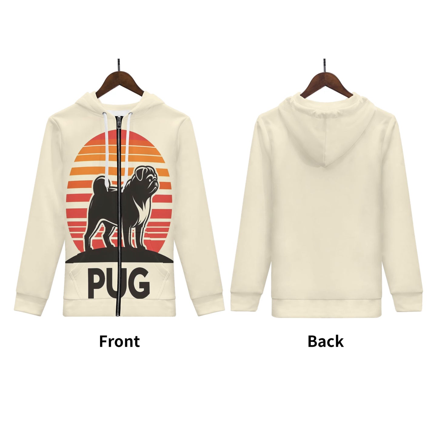 Kane - All Over Print Zip Up Hoodie