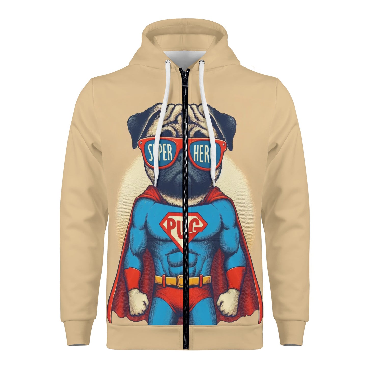 Dozer - All Over Print Zip Up Hoodie