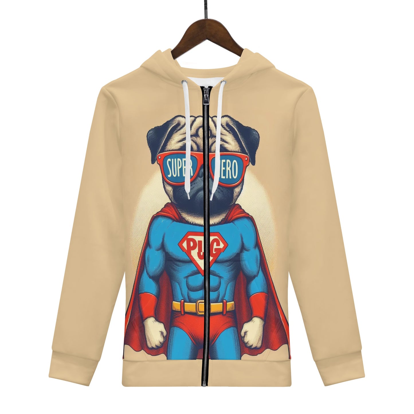 Dozer - All Over Print Zip Up Hoodie