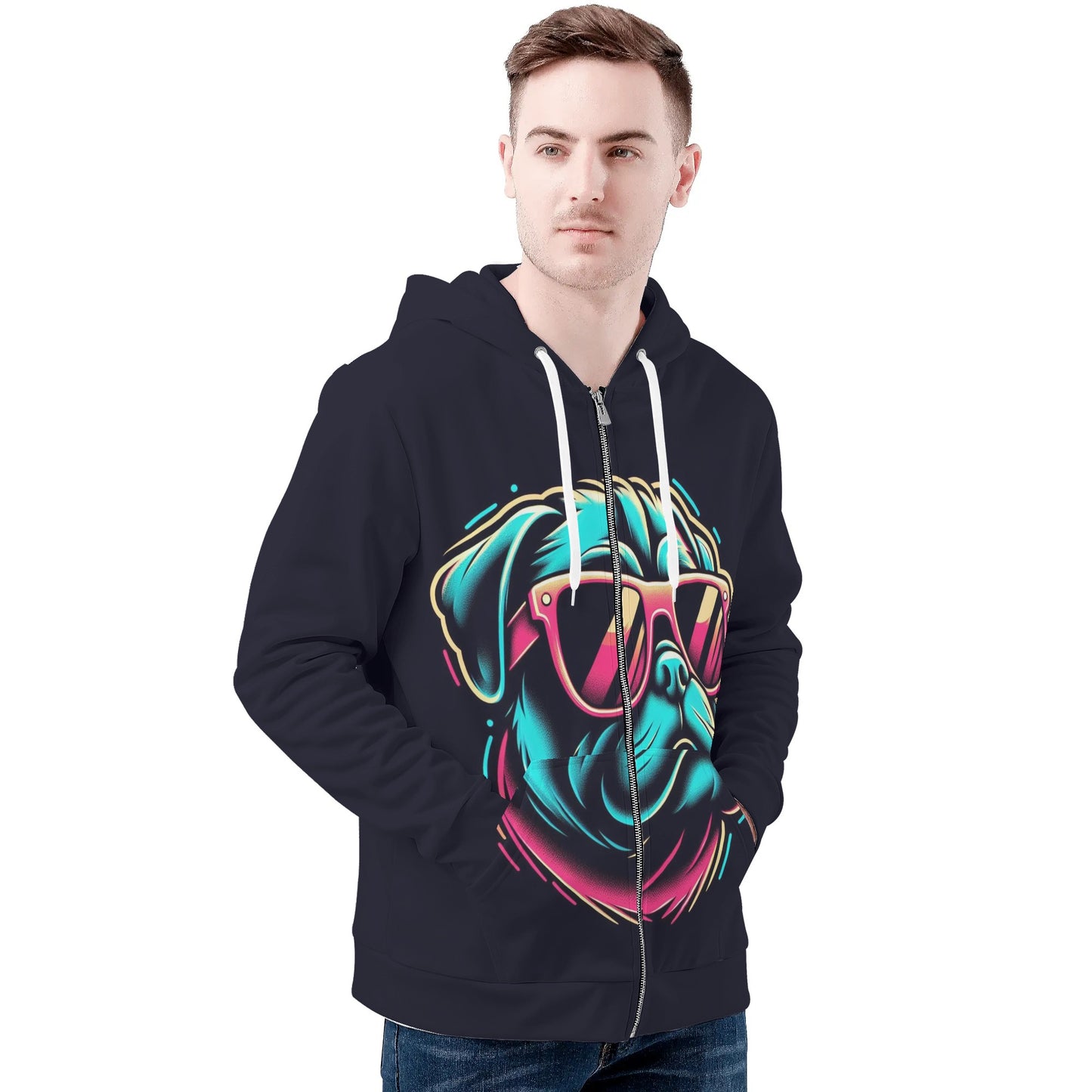 Chopper - All Over Print Zip Up Hoodie