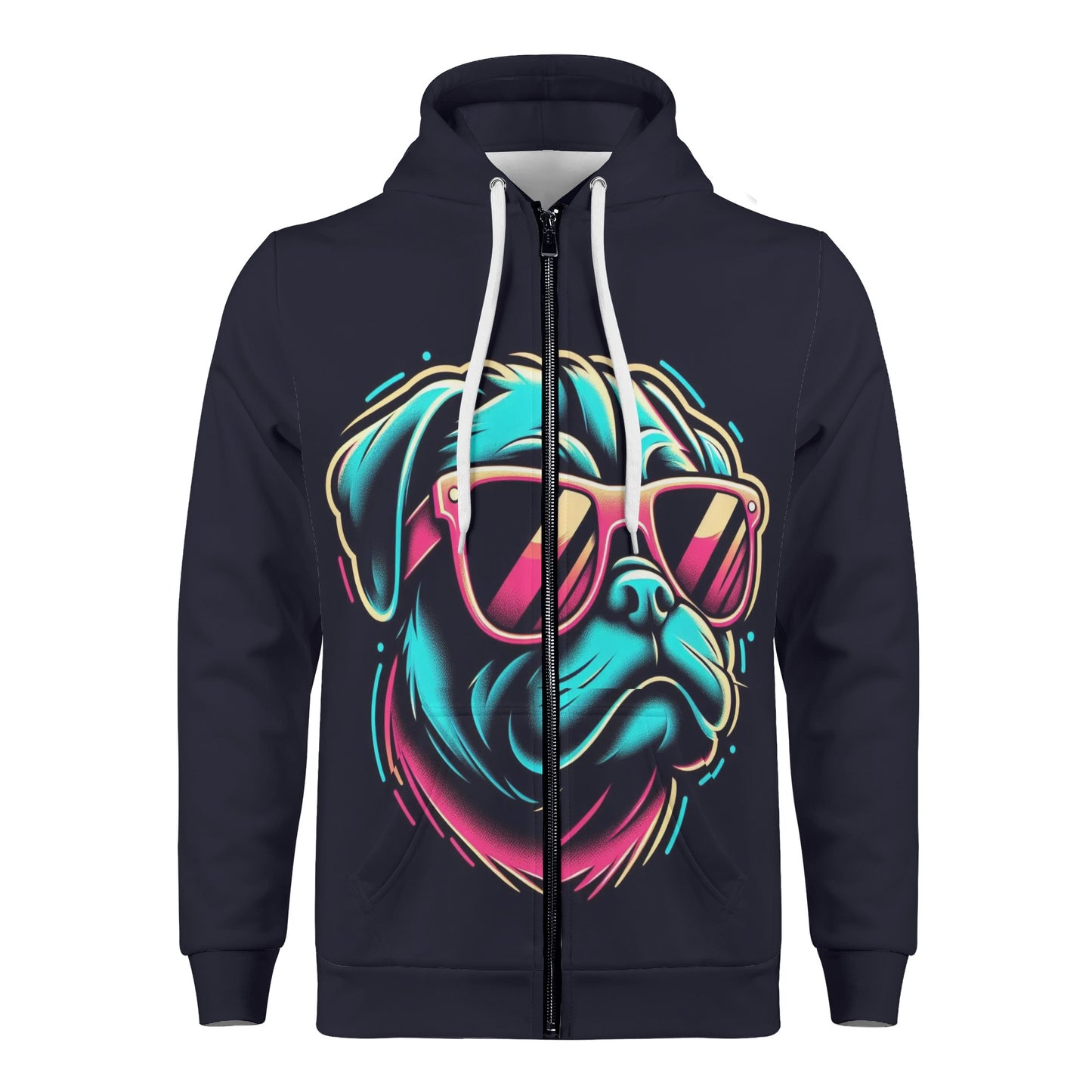 Chopper - All Over Print Zip Up Hoodie