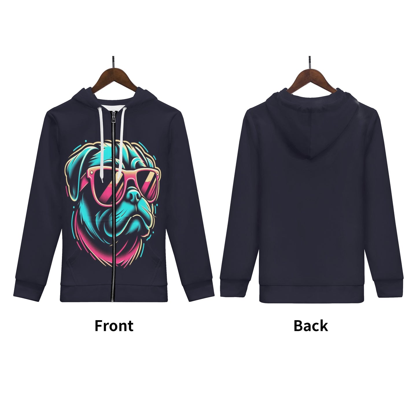 Chopper - All Over Print Zip Up Hoodie