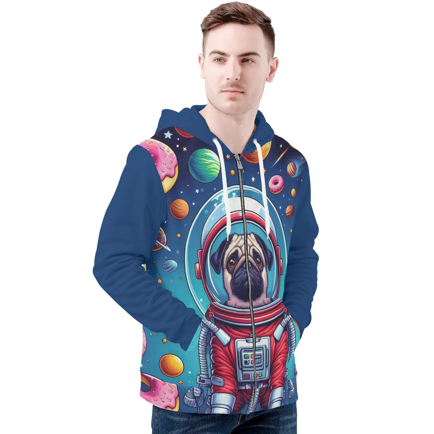 Canyon - All Over Print Zip Up Hoodie