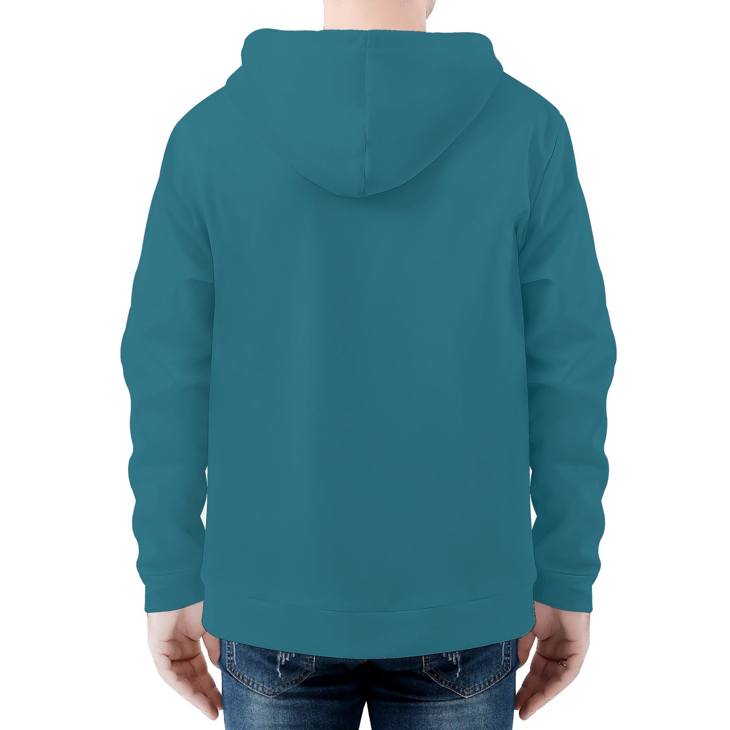 Burly - All Over Print Zip Up Hoodie