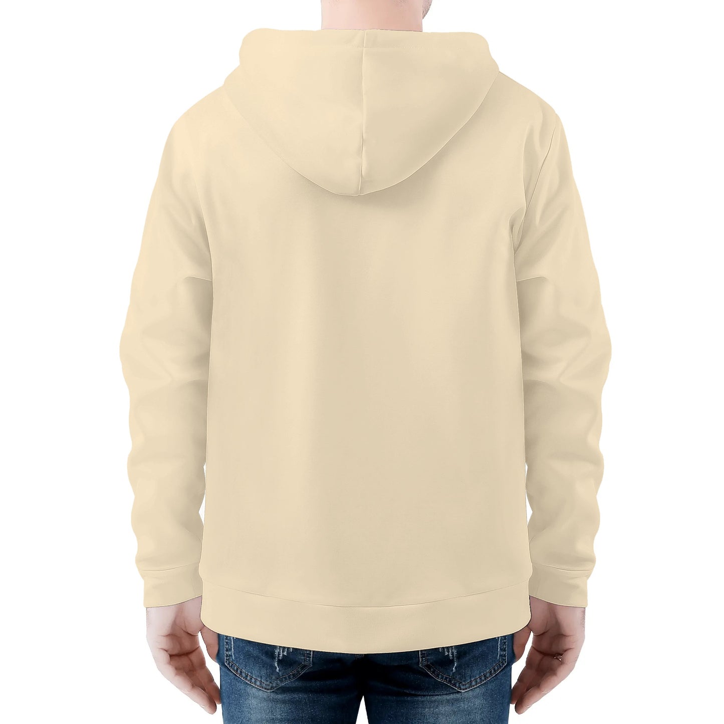 Brick - All Over Print Zip Up Hoodie