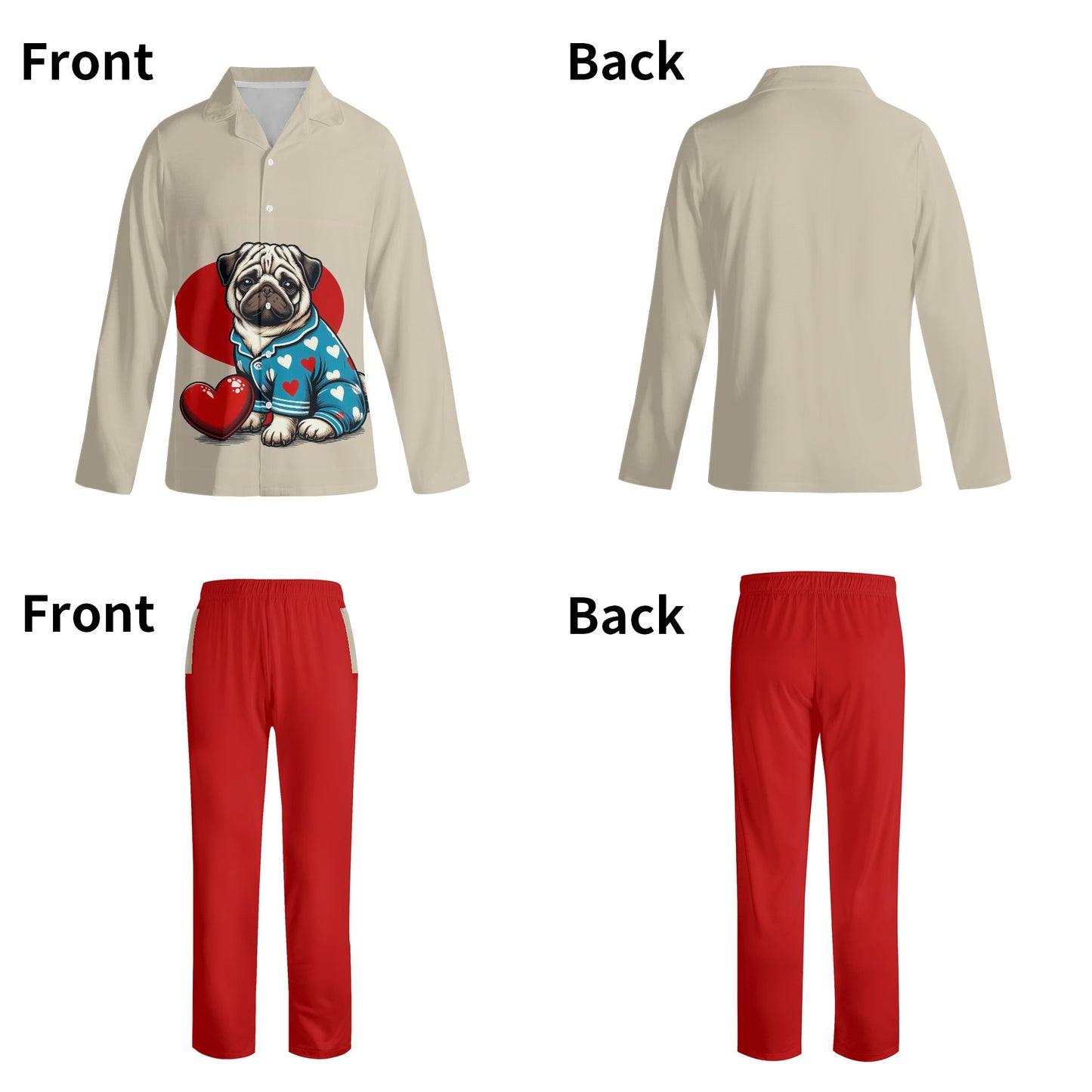 Tonks - All Over Print Womens Pajamas