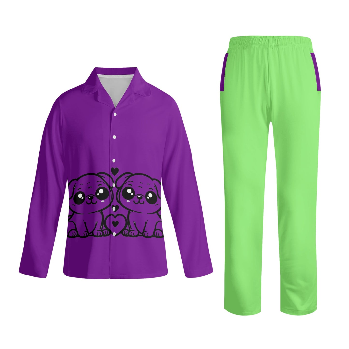 Priya - All Over Print Womens Pajamas