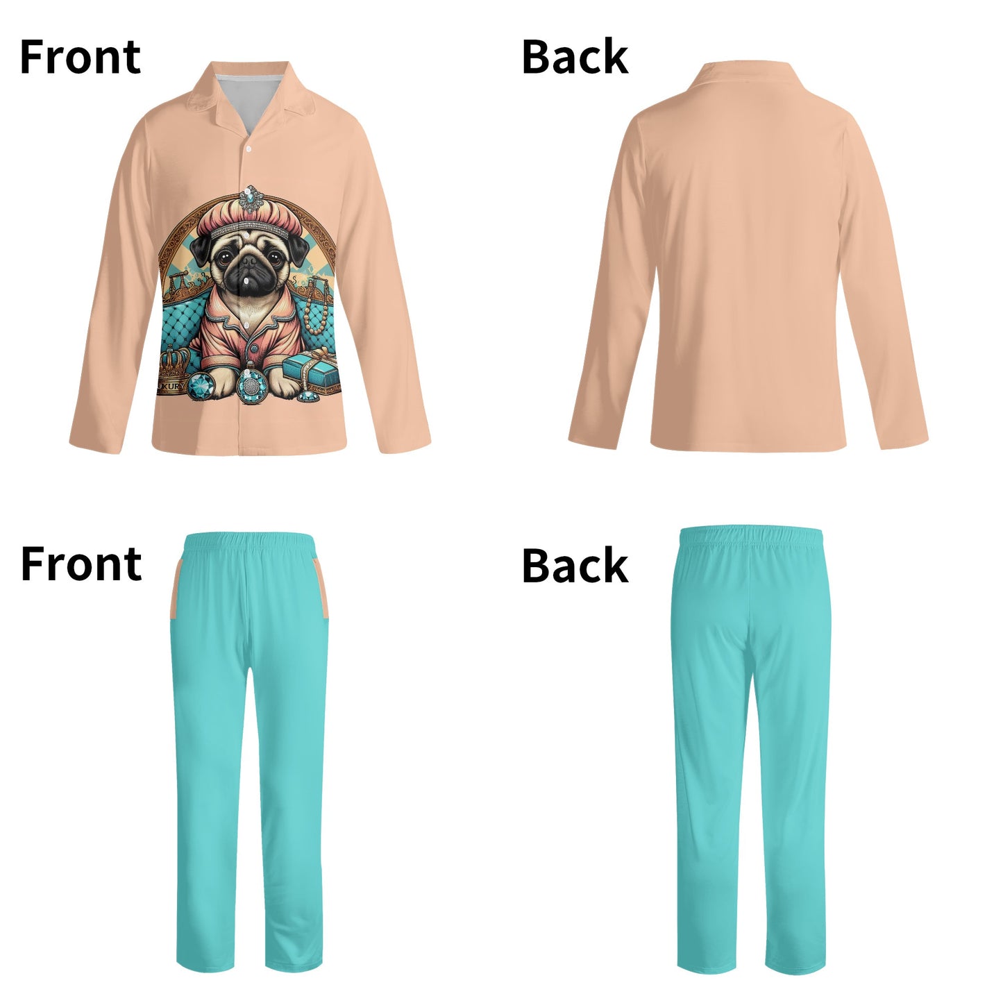 Gelta - All Over Print Womens Pajamas