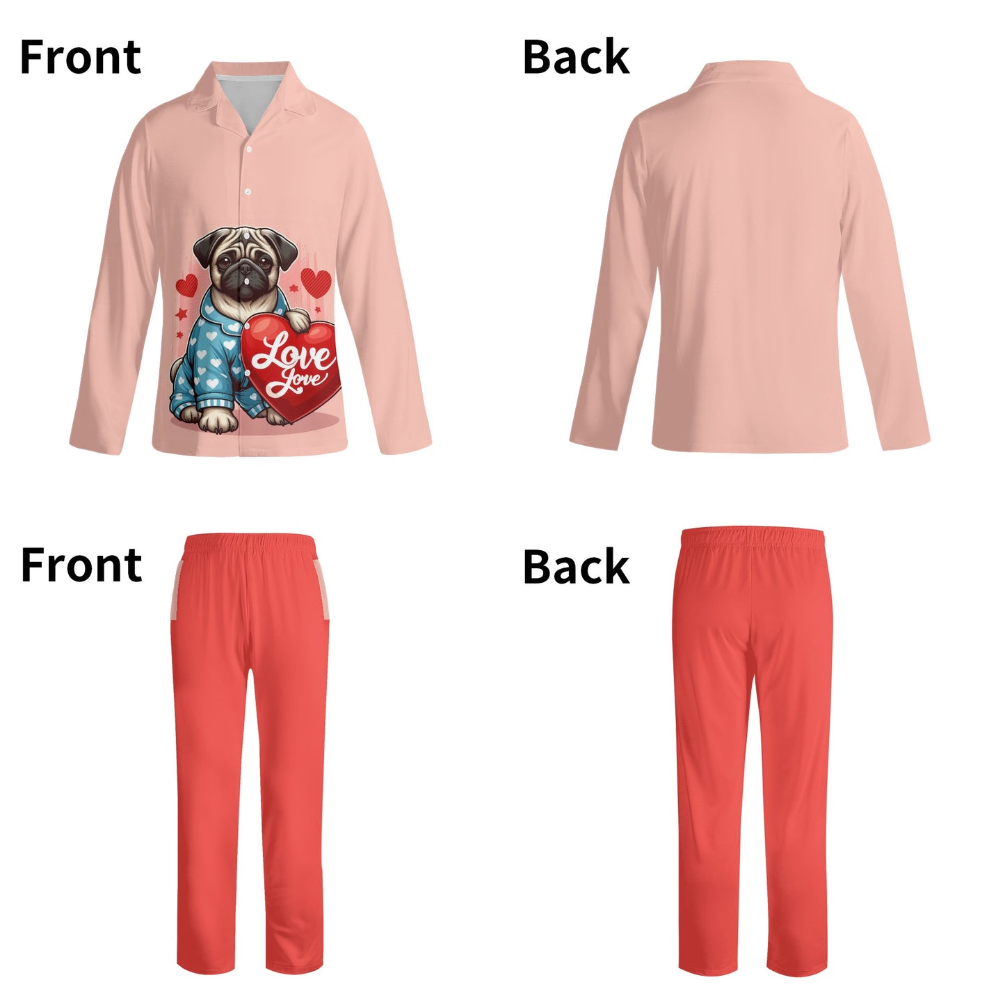 Flora - All Over Print Womens Pajamas