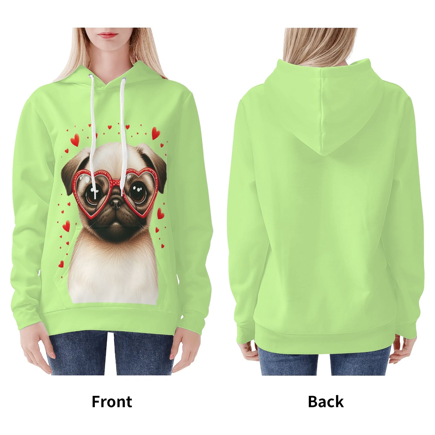 Rayne- All Over Print Hoodie