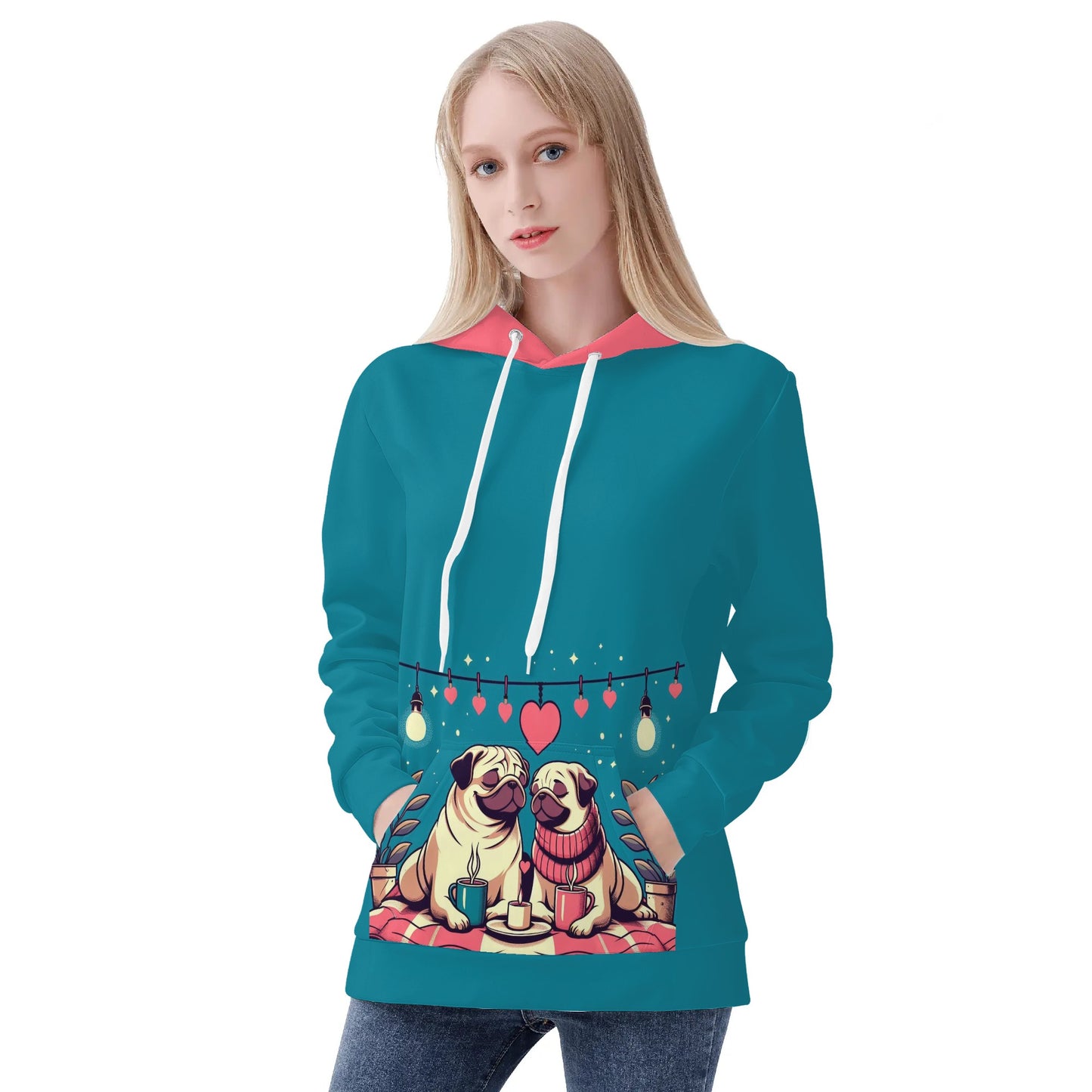 Priya- All Over Print Hoodie