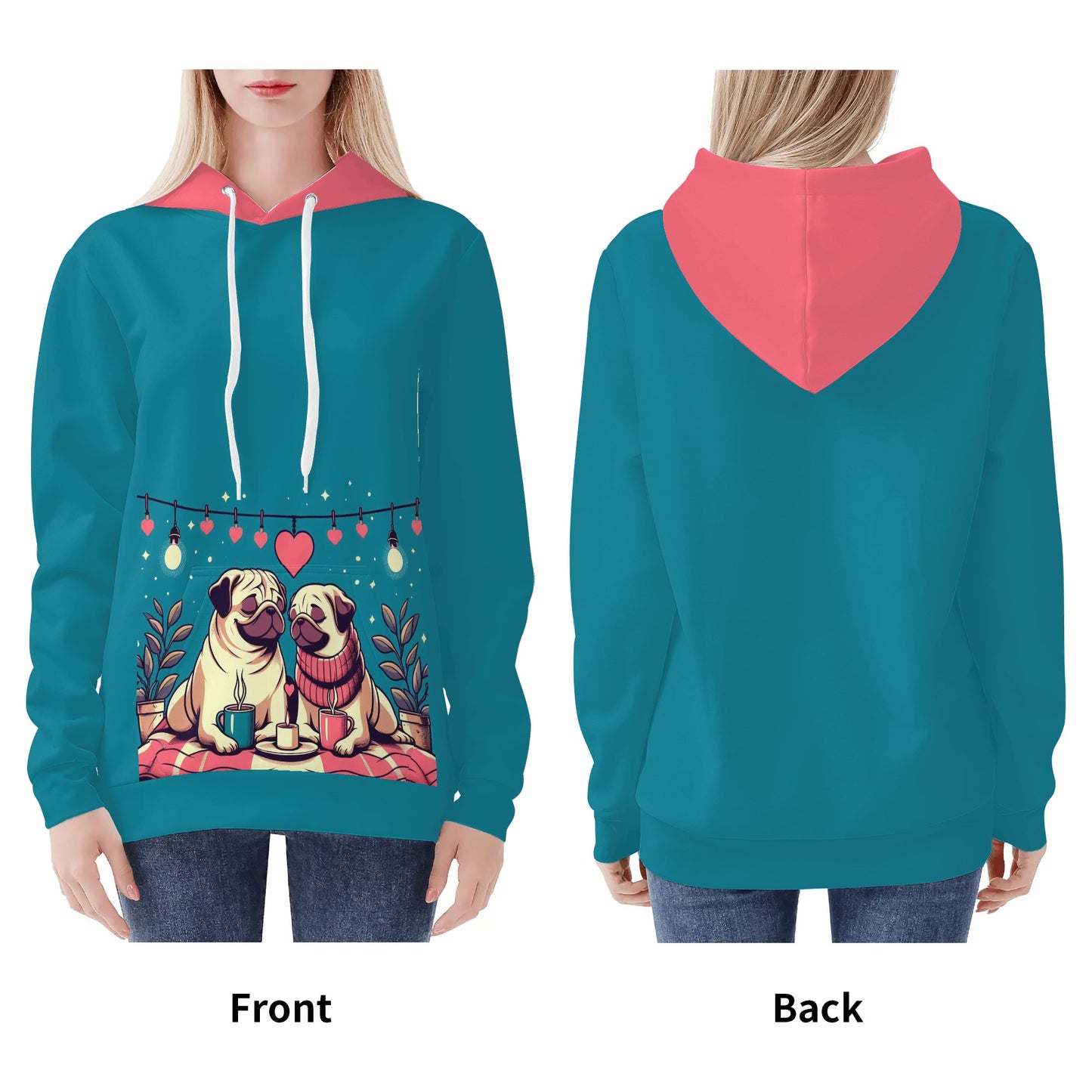 Priya- All Over Print Hoodie